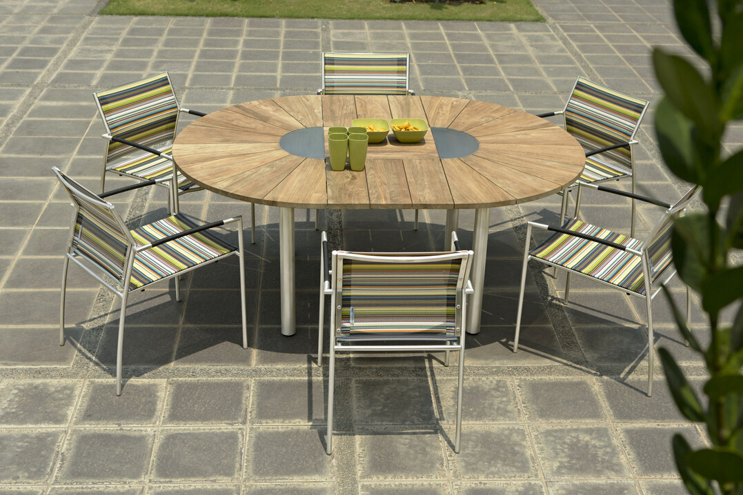 Farbe wagen  der farbenfrohe 
ROVEX
-Outdoorsessel ist in den warmen Monaten des Jahres auf jeder Terrasse ein absoluter Hingucker.