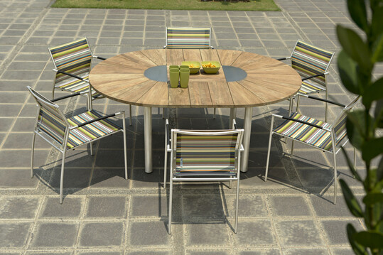 Farbe wagen  der farbenfrohe 
ROVEX
-Outdoorsessel ist in den warmen Monaten des Jahres auf jeder Terrasse ein absoluter Hingucker.