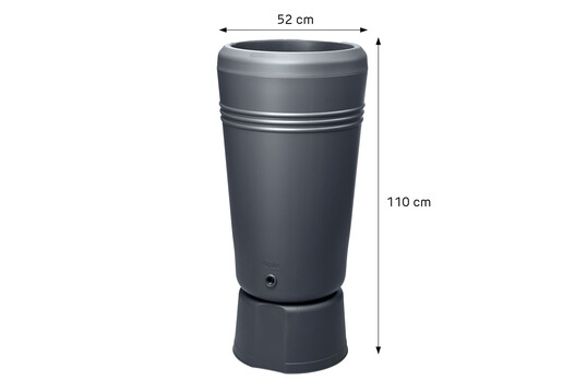 Konisch geformt und 110 cm hoch