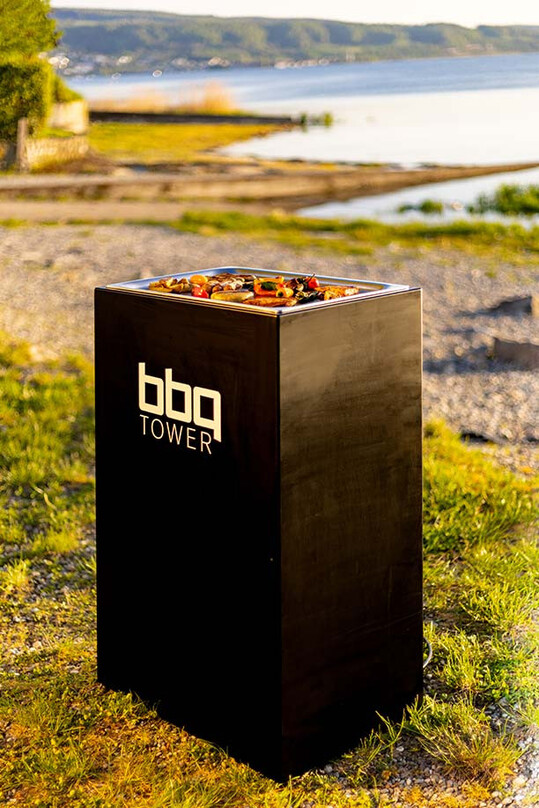 Der BBQ-Tower ist fr Gemeinschaftsflchen konzipiert.