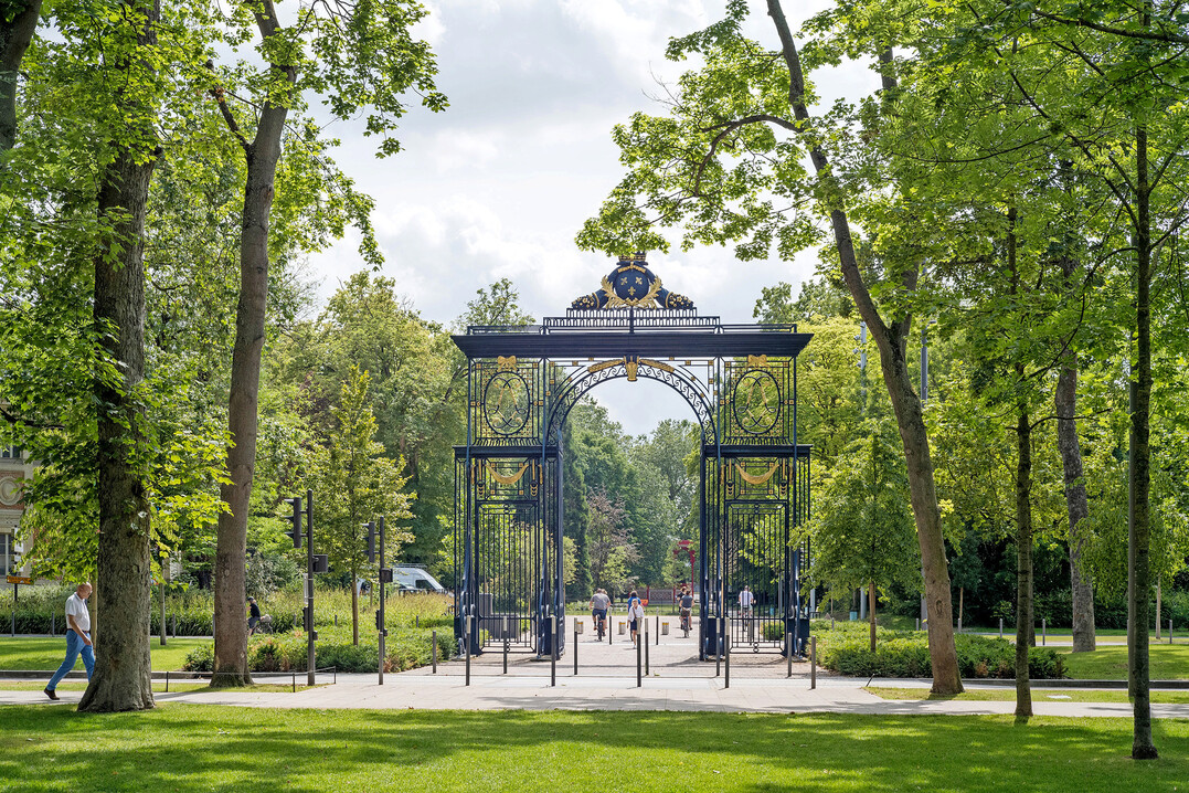 Den 1. Preis in der Kategorie "Entwicklung eines historischen Parks"  erhielten "les Promenades de Reims", geplant von Osty et Associs.