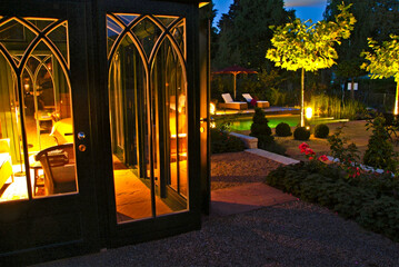 Aufgabe f�r den Gartenplaner: Wie viel Licht braucht der Garten und was soll illuminiert werden?