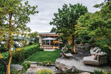 Den 1. Preis erhielt die Daniel Berg GmbH für ihren Garten in Weggis, Kanton Luzern. Der Fotografiepreis ging an Ferdinand Graf Luckner.