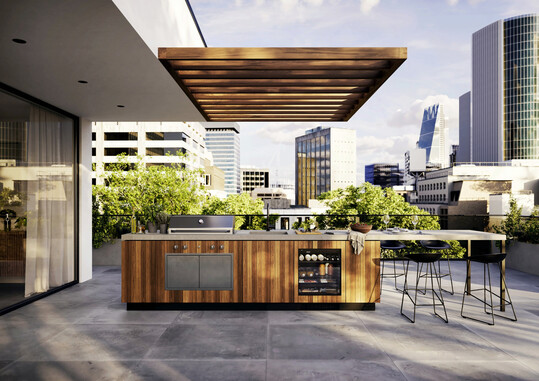 Liebherr erweitert die Palette der Unterbauger�te f�r Gartenk�chen und st�rkt damit sein Portfolio im Outdoor-Bereich.