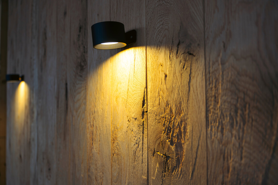 Wandverkleidung gehackt aus heimischer Käfereiche