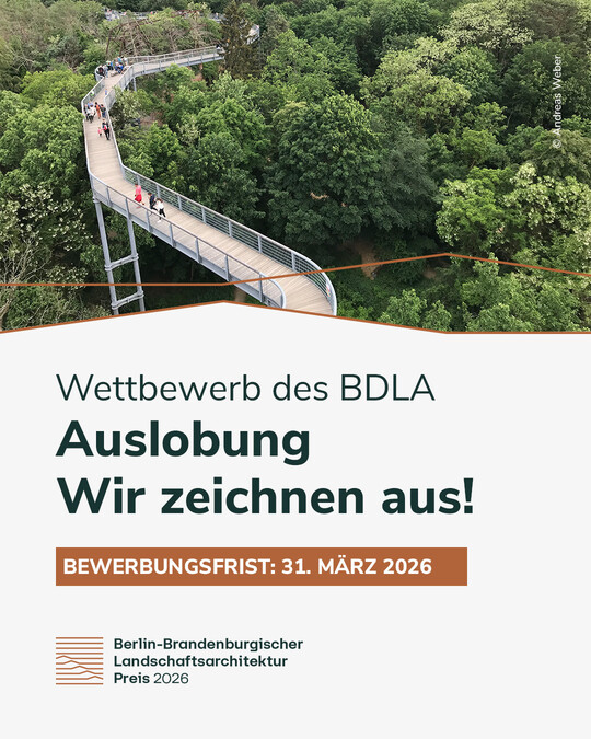 Einreichen können nicht nur Planungsbüros, sondern alle, die an guten Freiräumen beteiligt sind oder sie möglich gemacht haben.