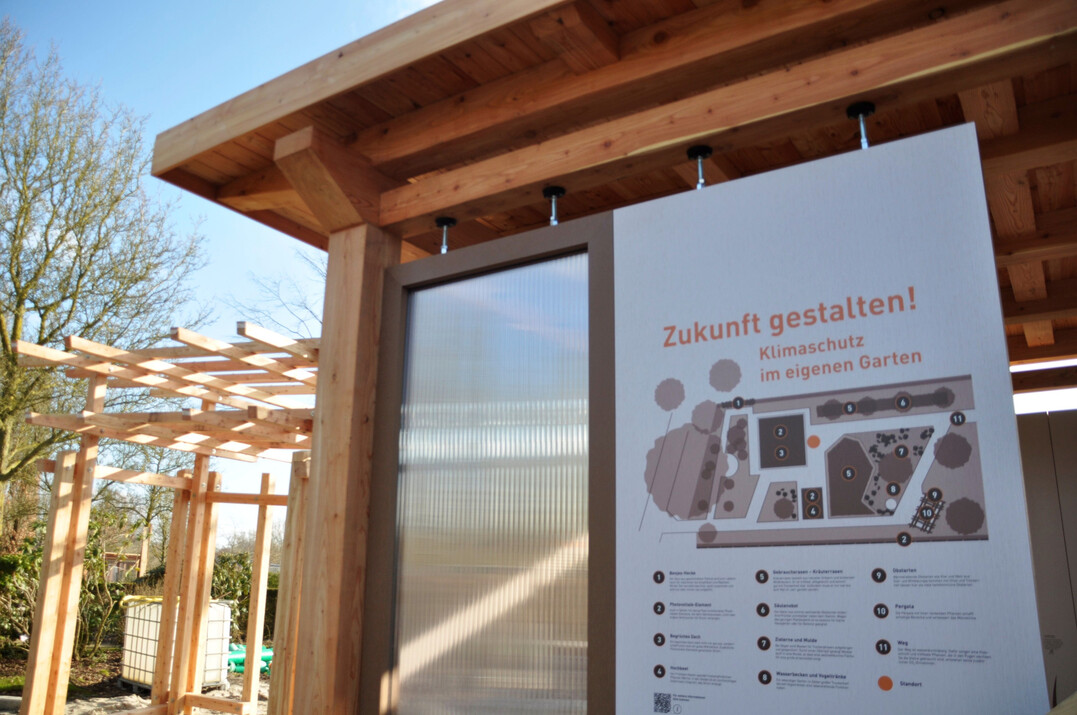 Ein Ziel ist es, die Besucherinnen und Besucher f�r klimafreundliches G�rtnern zu sensibilisieren.