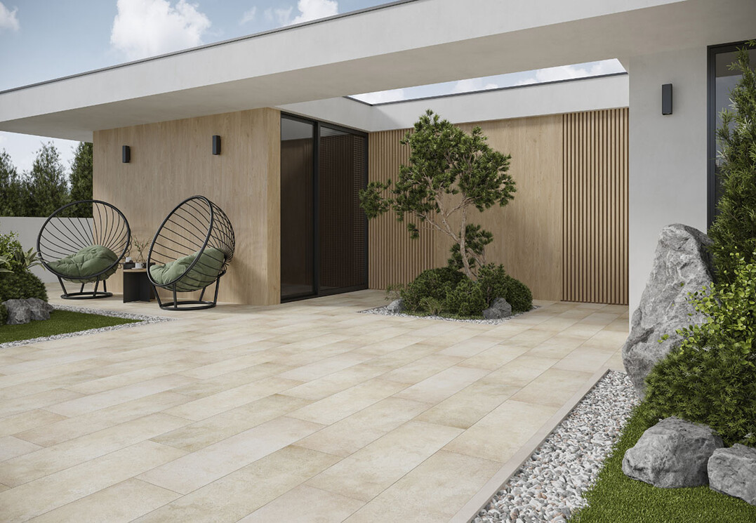 Der Terrassenziegel überzeugt insbesondere mit seiner Langlebigkeit. Auch nach vielen Jahren starker Beanspruchung im Außenbereich verändert er weder Farbe, Form noch Struktur.