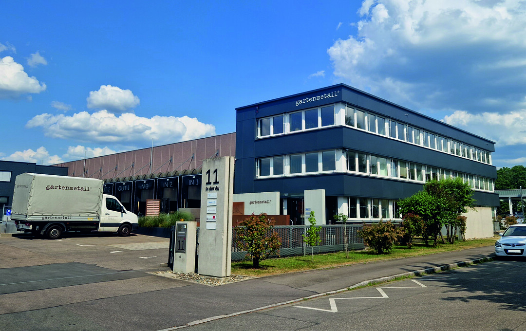 Gartenmetall erweitert ihr Firmengebäude in Nürtingen