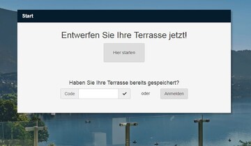 Entwerfen Sie Ihre Terrasse jetzt!