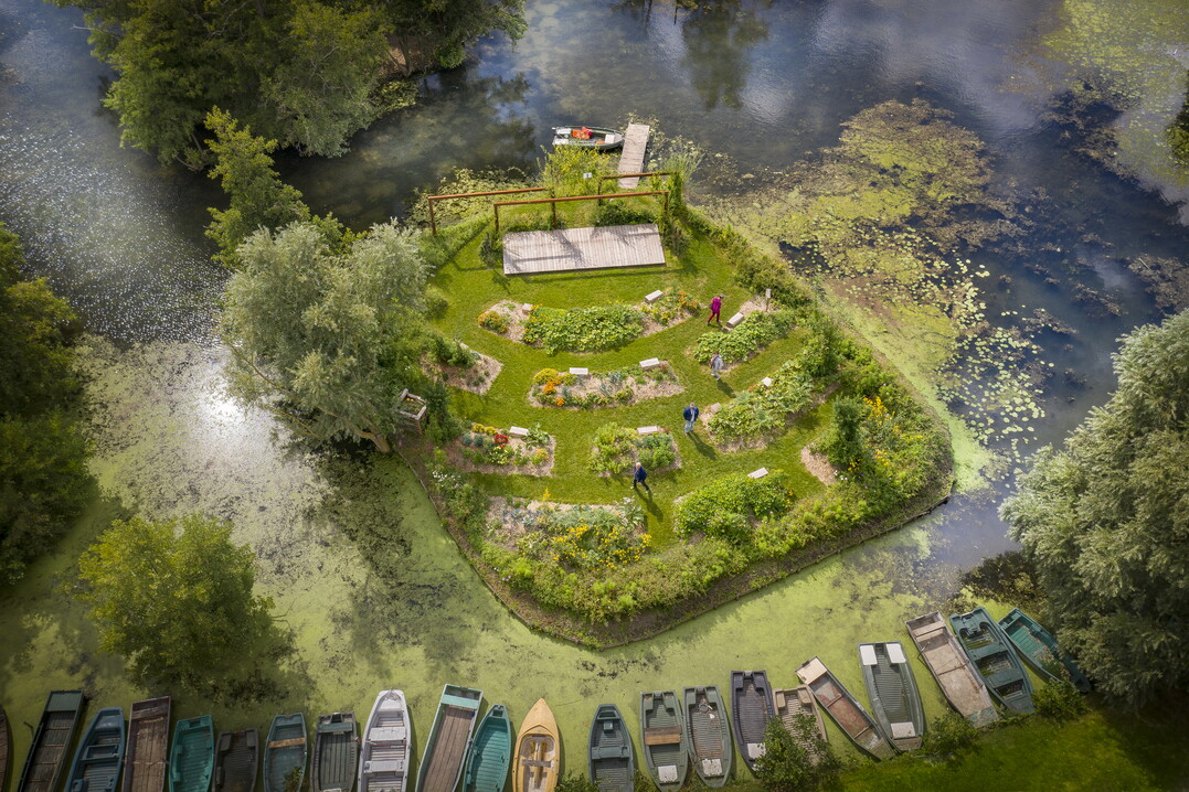 1. Preis fr das Internationale Festival de Jardins - Hortillonnages Amiens (FR) in der Kategorie zeitgenssisches Design