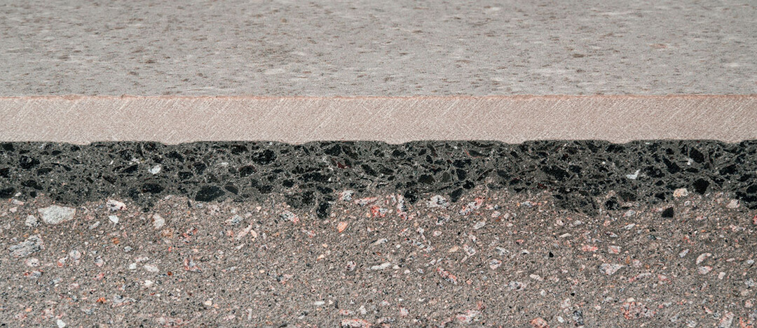 Dreischichtiger Aufbau für höchste Ansprüche