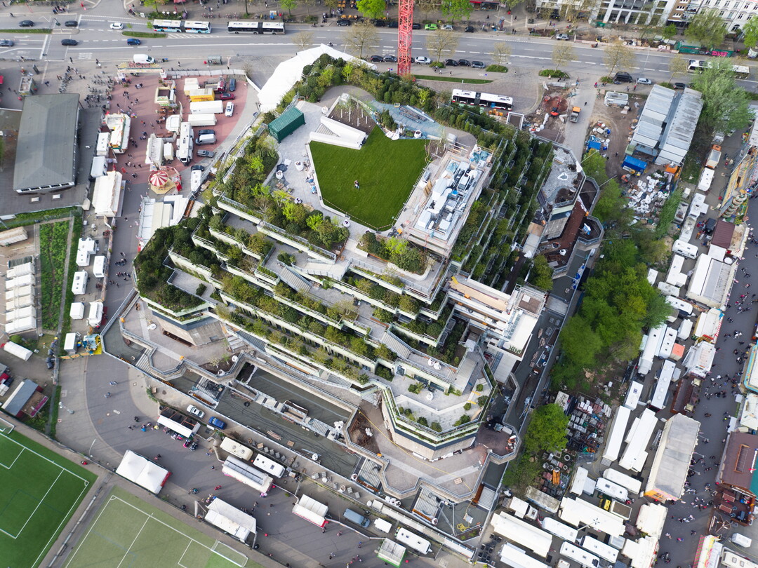 1. Preis fr den Grnen Bunker St. Pauli (Deutschland) in der Kategorie Klimawandelanpassung