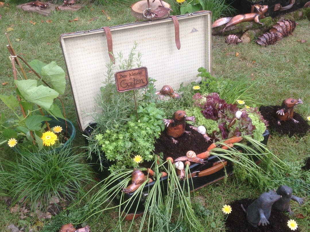 Ein Garten zum Verreisen.