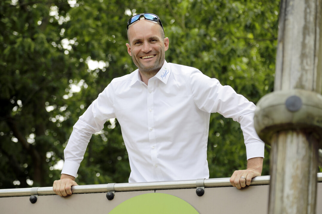 Ingo Rehm: Er selbst hat die IXO-Spielanlage in Augenschein genommen.