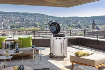 Diejenigen, die fr puristisches Design brennen, erwartet mit dem kompakten Arosa 570 G Grey Steel ein echtes Schmuckstck fr die heimische Terrasse