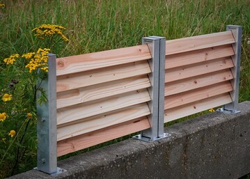 SCHRAUBFREI biete Landschaftsgrtnern ein innovatives und patentiertes Stecksystem fr Sichtschutzzune.  